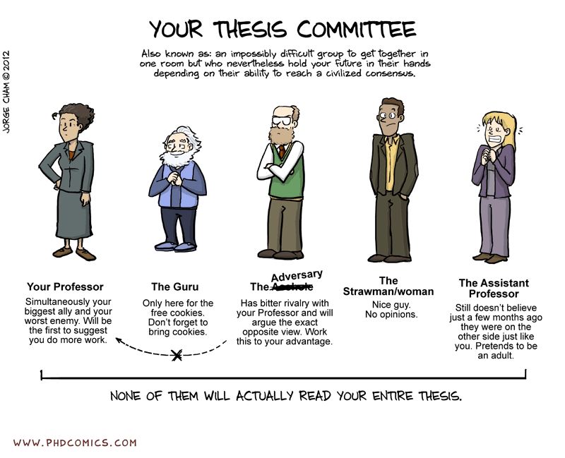 phd dissertation committee