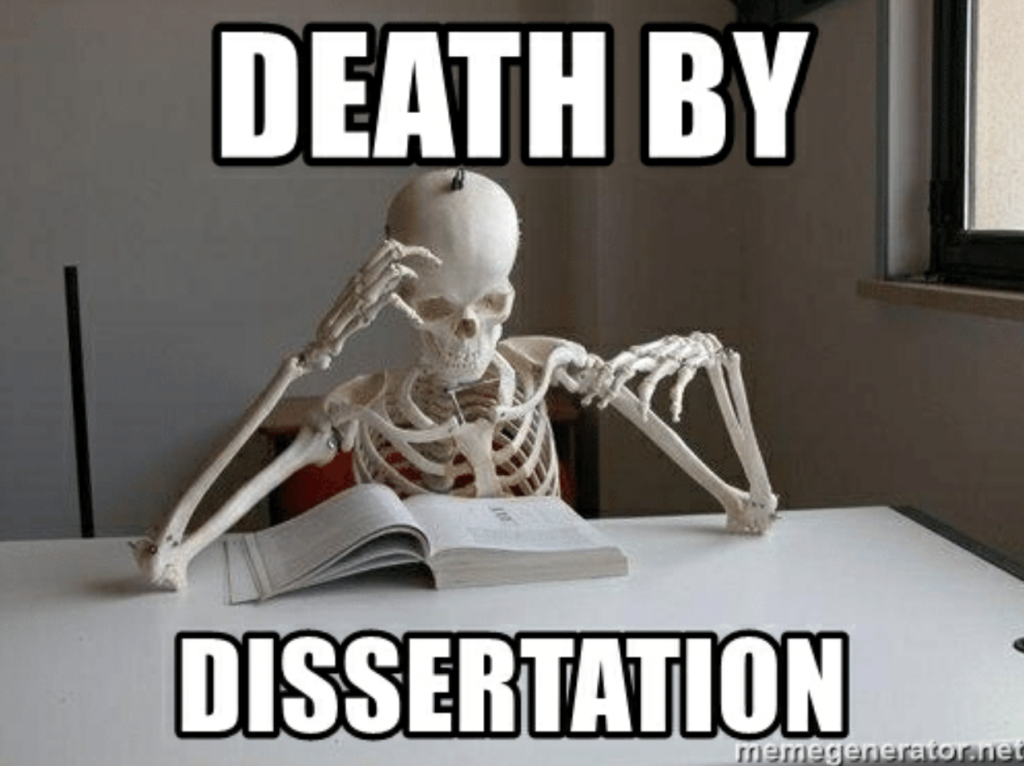 dissertation memes